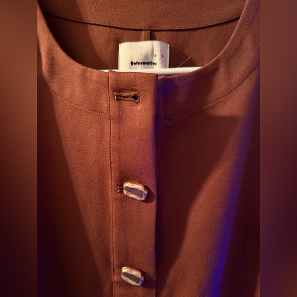 Anthropologie Reformation Micah Knit Mini Dress - Picture 5 of 6